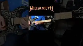 The Best Megadeth Solo? Lucretia Solo Guitar Cover (+Tabs)