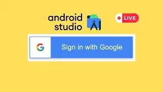 How to integrate Google Sign-in in android app? Firebase auth tutorial |Android studio coding live