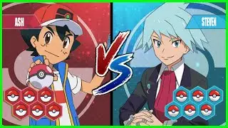 Pokemon Battle Pedia: Ash Vs Steven