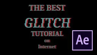 HOW TO ADD GLITCH EFFECT TO A VIDEO/TEXT/IMAGE IN AFTER EFFECTS