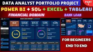 Data Analyst Portfolio Project | Finance Domain | Start to End | For Beginners | Part 1