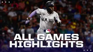 Highlights from ALL games on 7/28! (Jazz Chisholm makes Yankees debut in win, Dodgers beat Astros)