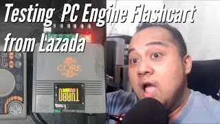 Unboxing and Test Lazada PC Engine Flashcart