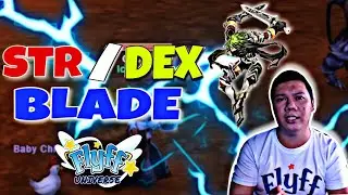 FLYFF UNIVERSE BLADE STR/DEX BUILD FARMING AT GONGURY DARKON 3