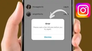 Fixed✔️: Instagram login problem please wait few minutes before you try again