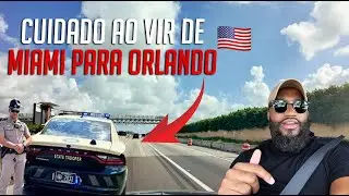 COMO É VIAJAR DE MIAMI PARA ORLANDO DE CARRO EM 2024? - DICAS E CUIDADOS - JEFF EUA