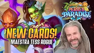 (Hearthstone) New Cards! Maestra Tess Rogue