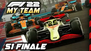 SEASON ONE FINALE! DRAMA & SHOCK IN CONSTRUCTORS BATTLES! - F1 22 MY TEAM CAREER Part 22