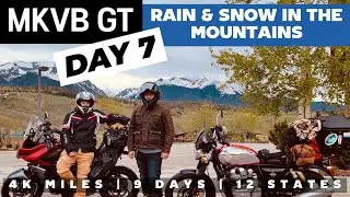 Motorcycle Grand Tour - Episode 6 - Dangerous Riding Conditions At 10,000 ft In The Rockies.