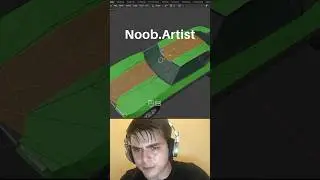 Noob vs Pro artist: Select by Material 