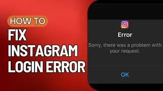 How to Fix Instagram Login Error | Fix 