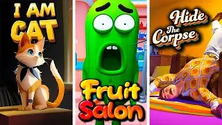 3 Fun & Promising Early Access VR Games | I Am Cat | Fruit Salon | Hide The Corpse | No Commentary