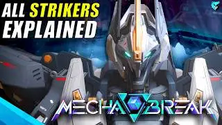 All Strikers in Mecha BREAK & Which Class to Play (w/ Timestamps)