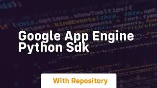 google app engine python sdk