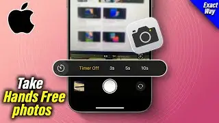 How to take hands free photos on iPhone | How to Take a Selfie on iPhone Without Pressing the Button