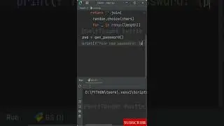 Simple Password Generator Function In Python 
