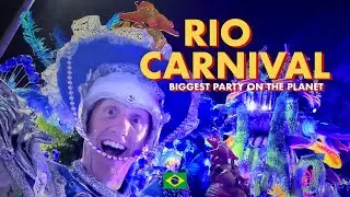 Rio Carnival: The Biggest party on the planet! JOINING THE PARADE!