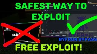 ROBLOX HOW TO EXPLOIT AFTER BYFRON UPTADE WITHOUT BAN!(FREE , NO LINKVERTISE , BEST EXPLOIT!) *2023*