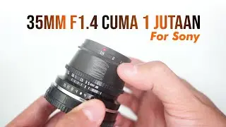 Tes Hasil Lensa TTArtisan 35mm f1.4 di Kamera Sony Mirrorless - Lensa Fix Murah Untuk Kamera Sony