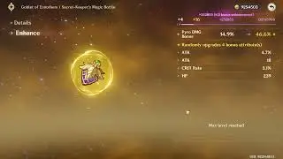 Genshin Impact | Copium!? Pyro Goblet Burgeon | Flower of Paradise Lost | Artifacts #clips