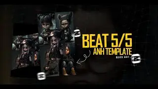 Beat 5/5 ANH Trending Capcut Template / trending Instagram reel video editing tutorial