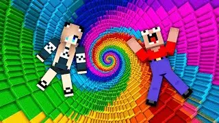 НУБ И ДЕВУШКА ПРО ПРОХОДЯТ ДРОППЕР В МАЙНКРАФТ 100% ТРОЛЛИНГ ЛОВУШКА В MINECRAFT