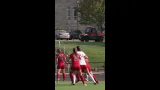 Avery Snead Headbutt Goal vs. UIC | Indiana Women's Soccer