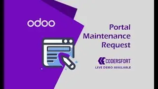 How to create a maintenance request from the portal in odoo | odoo Portal Maintenance Request