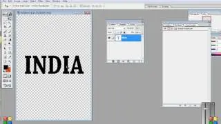 Photoshop: Lock transparent Pixels tutorial