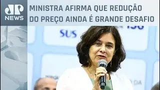 Nísia Trindade diz que alíquota reduzida para medicamentos é um avanço