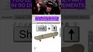 SECRET #SOLIDWORKS TOOLS!! Change Views using #alt and #shift #keys #view #rotation