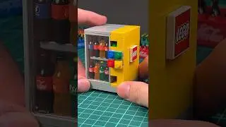 Working Lego Soda Vending Machine 