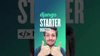 Django Starter in 20 seconds! 