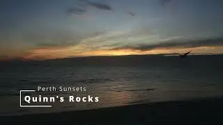 Quinn's Rocks Beach Sunset - Perth Australia