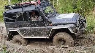 К Чумышу, кресты, зори, площадь...Портальные мосты, УАЗы на 36, Portal Axles off road 4 x 4 .