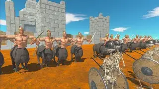 CENTAURS Defend The GATE (Animal Revolt Battle Simulator)