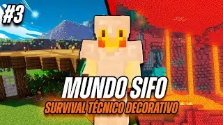 Mundo Sifo: Granja de Comida Automática, Granja de Creepers y Primer Viaje al Nether | Ep. 3