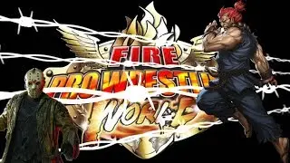 Fire Pro Wrestling World Akuma vs Jason Voorhees