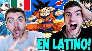 ESPAÑOLES REACCIONAN a DRAGON BALL LATINO (RESUMEN)💥🤘 *POR PRIMERA VEZ* | TE LO RESUMO ASI NO MAS!