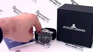 Часы Jacques Lemans Classic 1-1799A - видео обзор от PresidentWatches.Ru