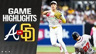 Braves vs. Padres Game Highlights (7/12/24) | MLB Highlights