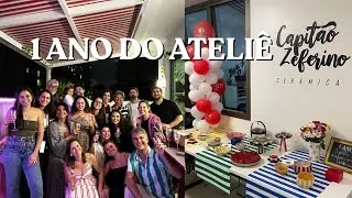 CORRERIA PRA FESTA DE 1 ANO DO ATELIE CAPITÃO ZEFERINO CERÂMICA | FAXINA | ARRUMAÇÃO | VLOG