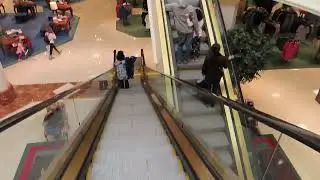 Schindler escalators at Von Maur, Quail Springs mall, Oklahoma City OK