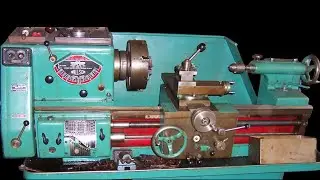 Уникальный токарный станок с наклонной станиной || Unique lathe with tilting bed