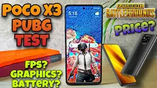 Poco X3 PUBG Test || Price? | Graphics? | 60 Fps Or 90 Fps? | Heat? | Lag? | Poco x3 PUBG MOBILE