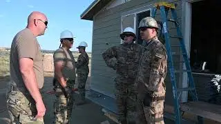 U.S. Military is BUILDING HOMES in the Navajo Nation for Veterans