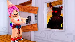 TROLLEO CERRANDO PUERTAS CON LLAVE AL MONSTRUO | Survive the Night Roblox