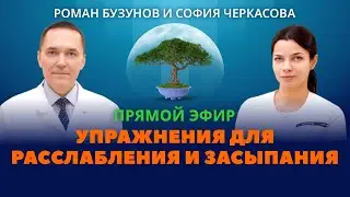 Релаксационные техники для сна гипноз, медитация, ASMR  Роман Бузунов и София Черкасова