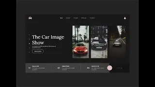 Car website UI Design in Adobe XD - How to design in Adobe XD - Adobe Design Tutorial