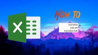 How to Write the time and date correctly in Excel